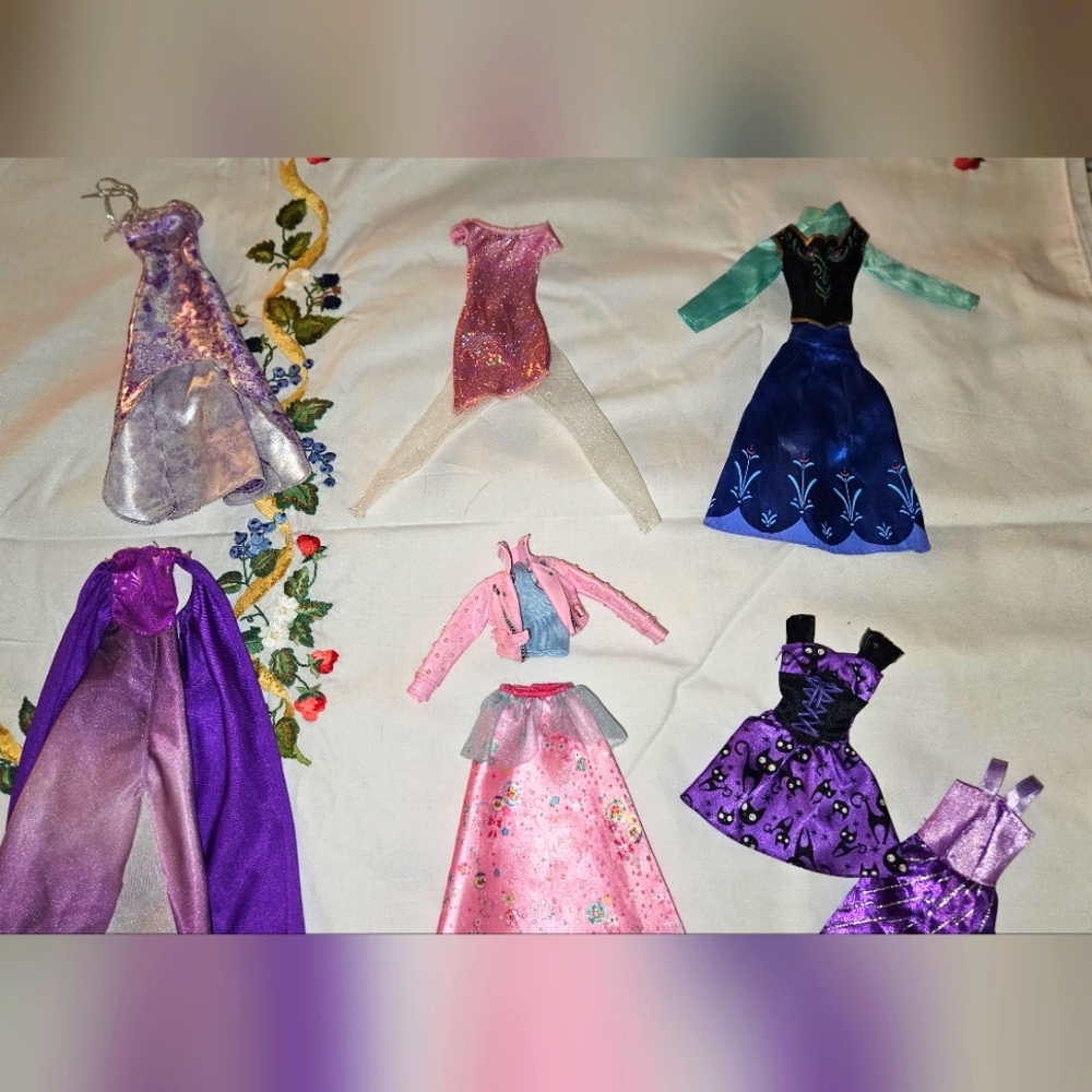 Barbie Dresses x7